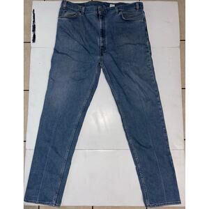 Vintage Levi’s 540 blue denim W42 L34 orange tag Flex